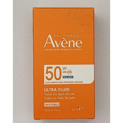 

Avene Invisible Ultra Fluid SPF 50+ 50 мл. Avène
