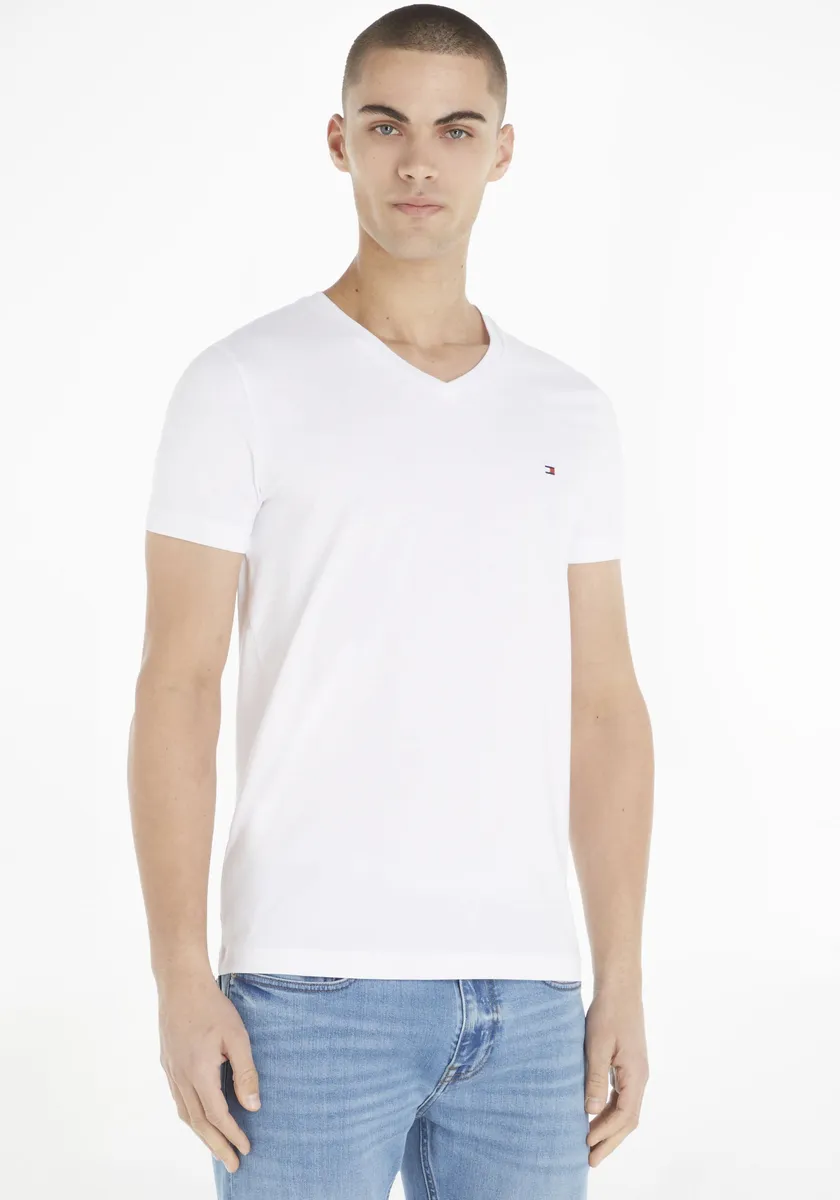 

Футболка Tommy Hilfiger "V-Shirt Slim", белый
