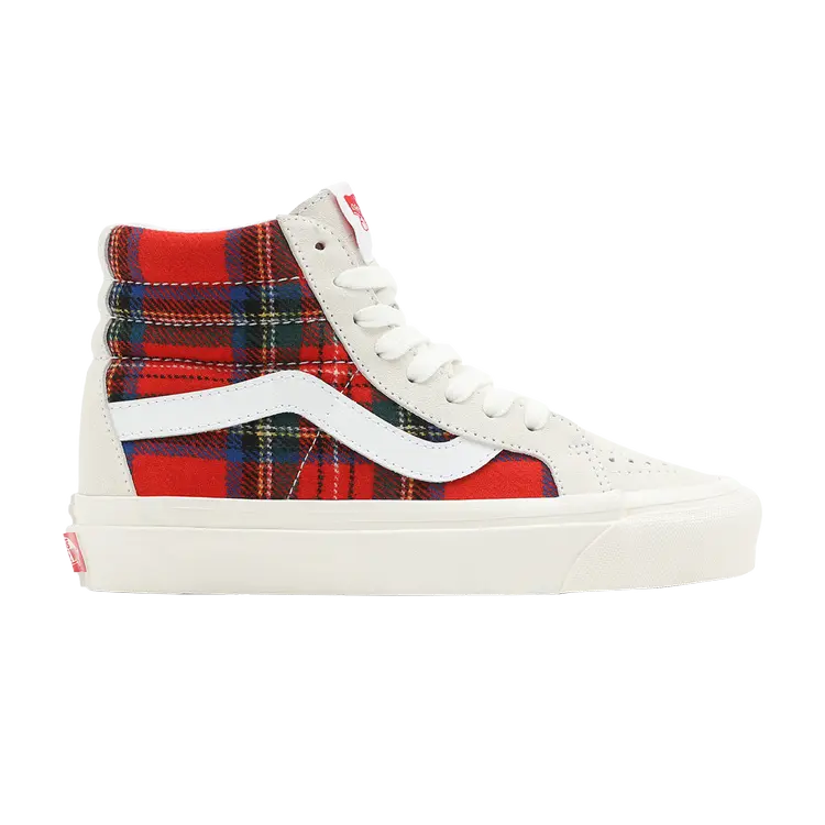 

Кроссовки Vans Pendleton x Sk8-Hi 38 DX, красный