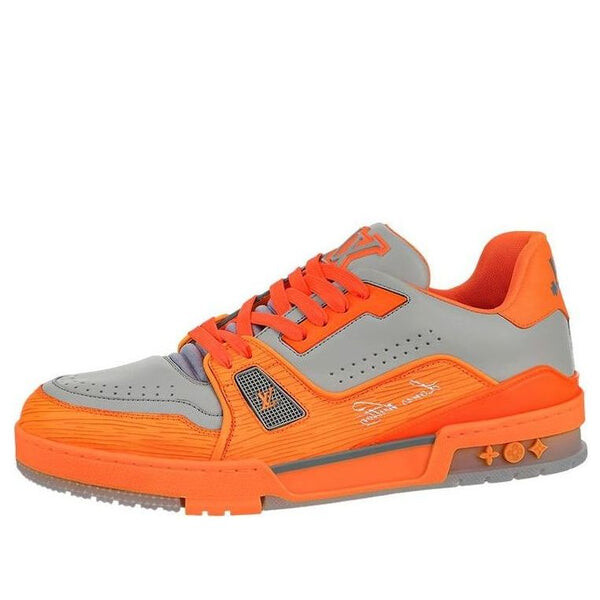 

Кроссовки trainer sneakers 'orange' Louis Vuitton, оранжевый