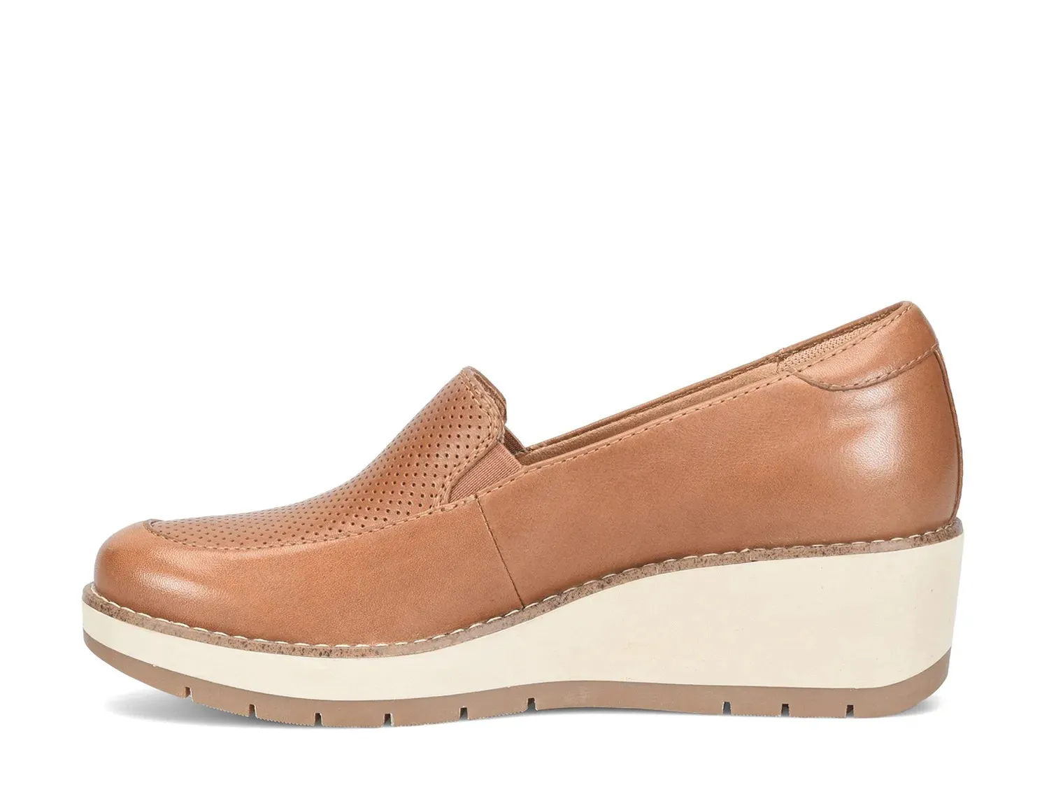 Туфли-лодочки Comfortiva Fabiana Wedge Slip-On, песочный цвет — фото 3