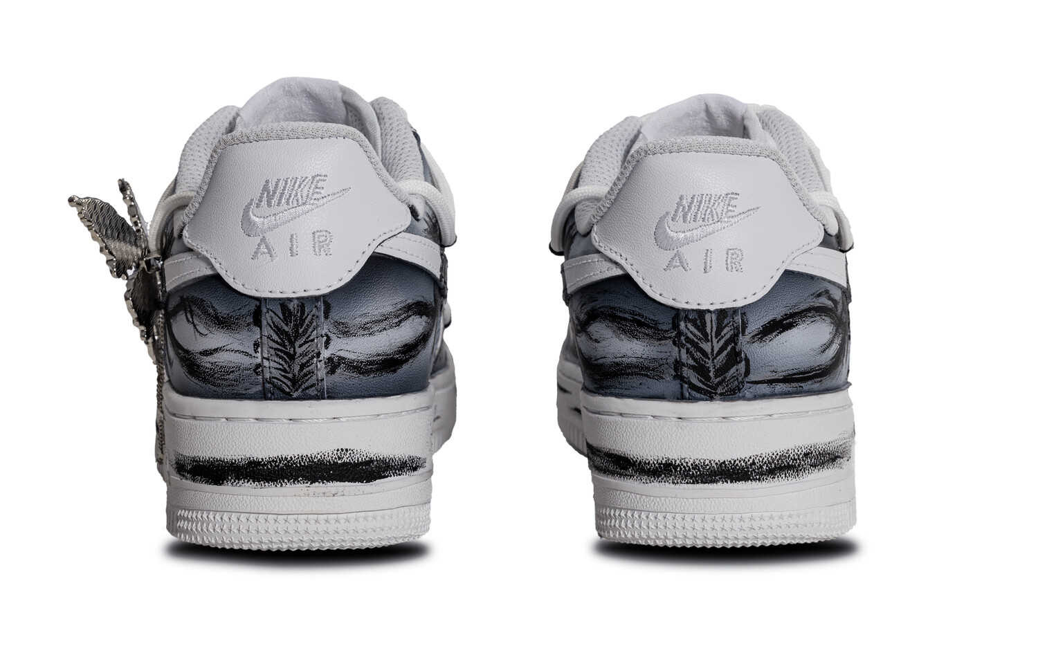 

Мужские кроссовки для скейтбординга Nike Air Force 1, Black
