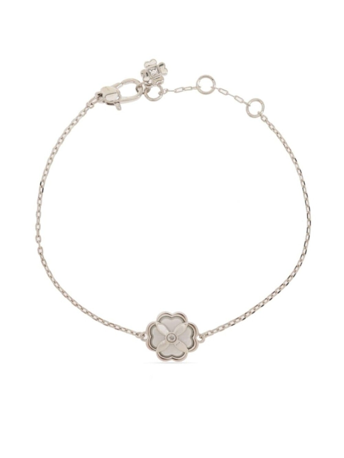 

Браслет из перламутра Heritage Bloom Kate Spade, серебряный