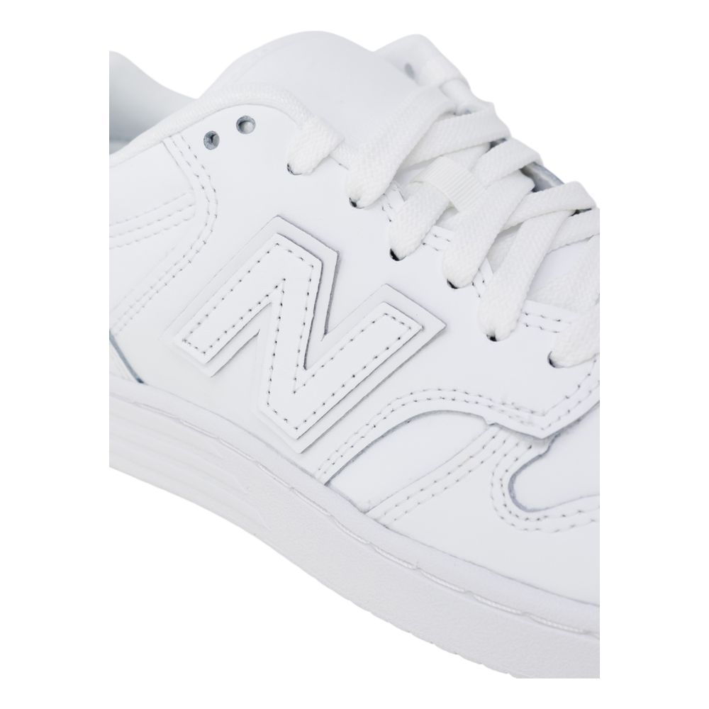 Белые кроссовки из искусственной кожи New Balance, белый — фото 4