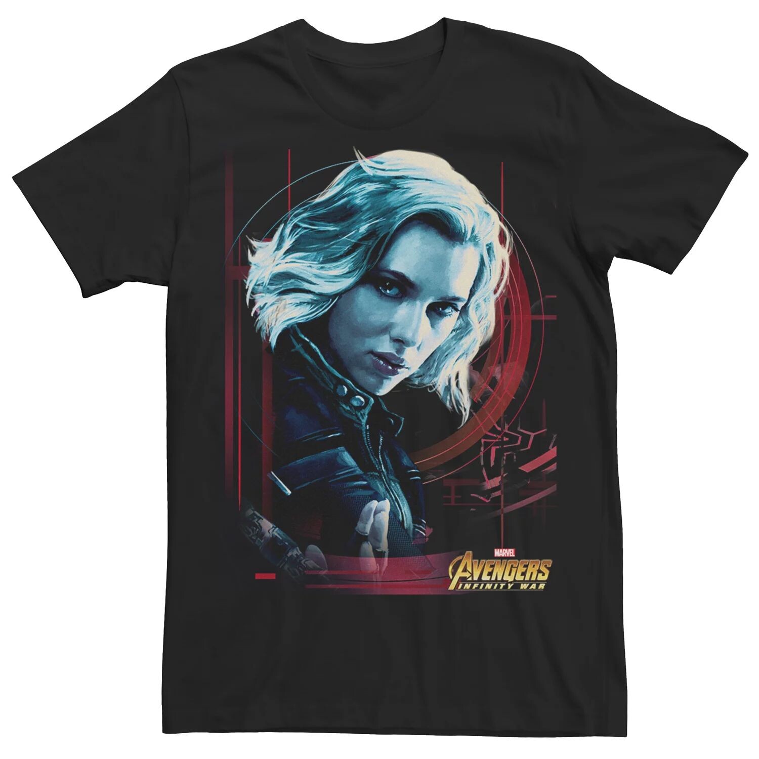 

Мужская футболка Avengers Infinity War Black Widow Licensed Character