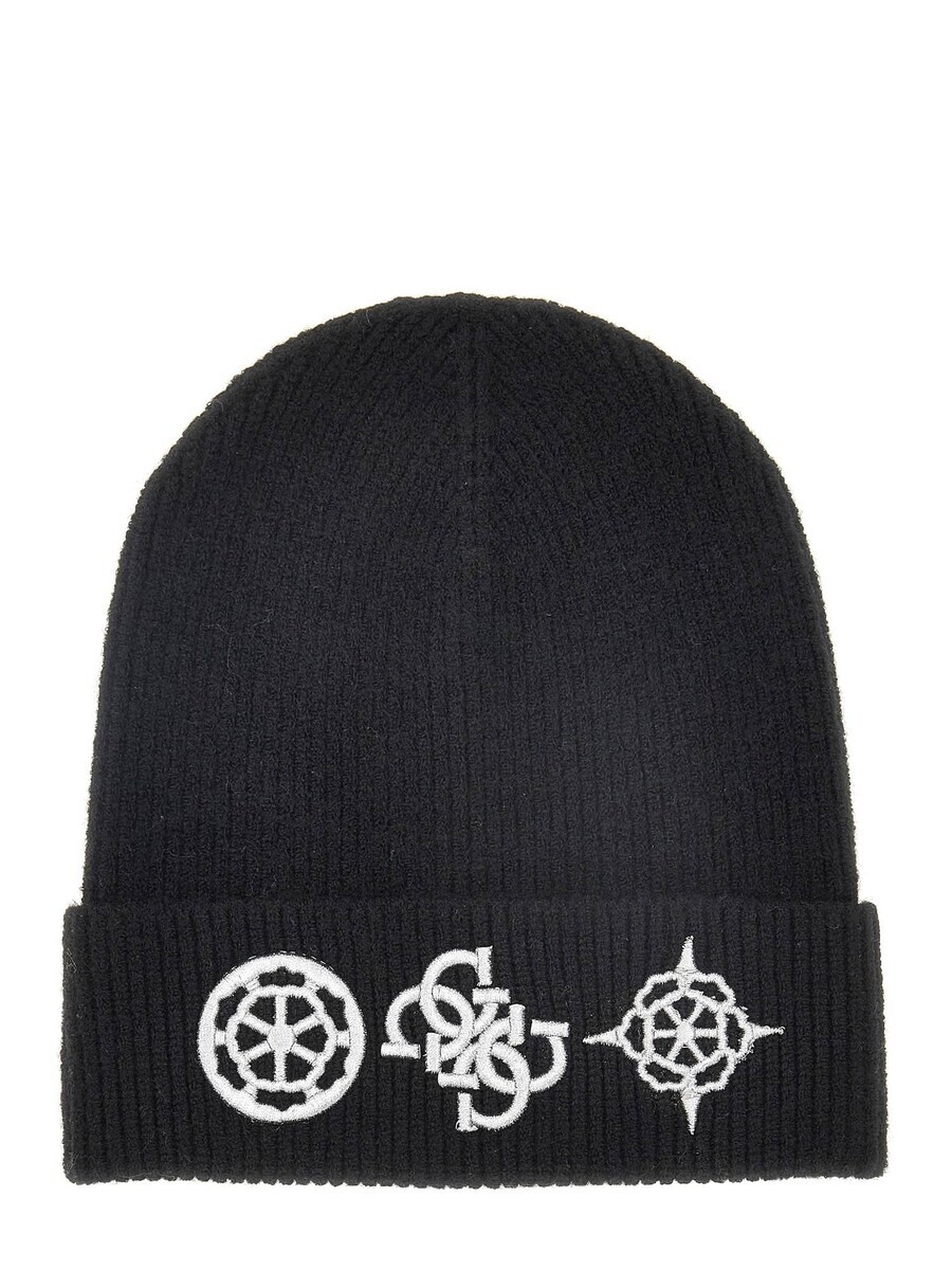 

Шапка GUESS Beanie, черный