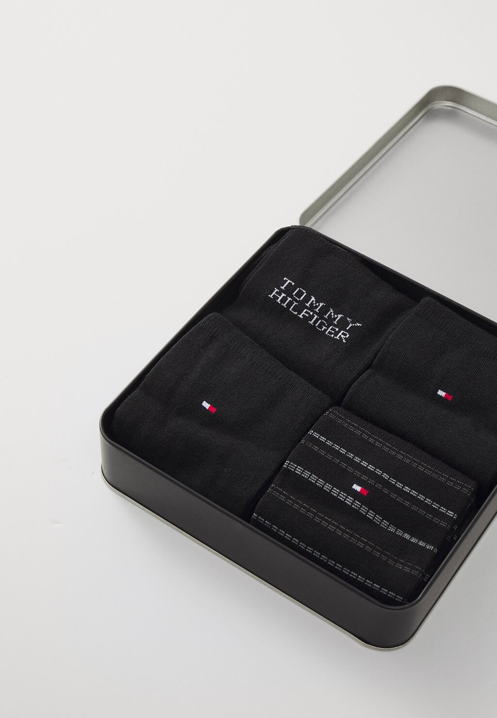 

Носки MEN SOCK GIFTBOX 4 PACK Tommy Hilfiger, черный