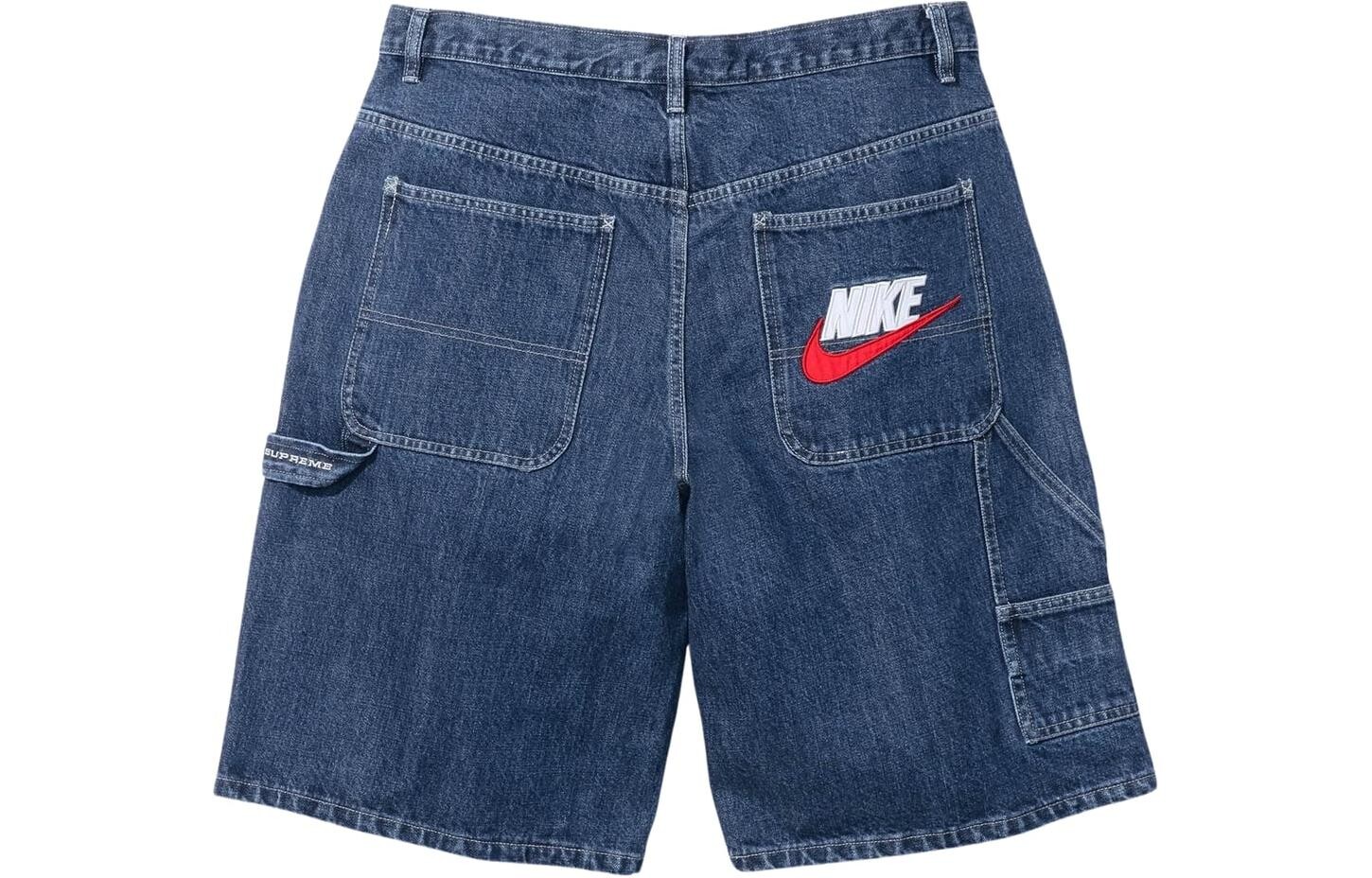 

Джинсовые шорты Nike Joint Series унисекс Supreme, цвет Natural