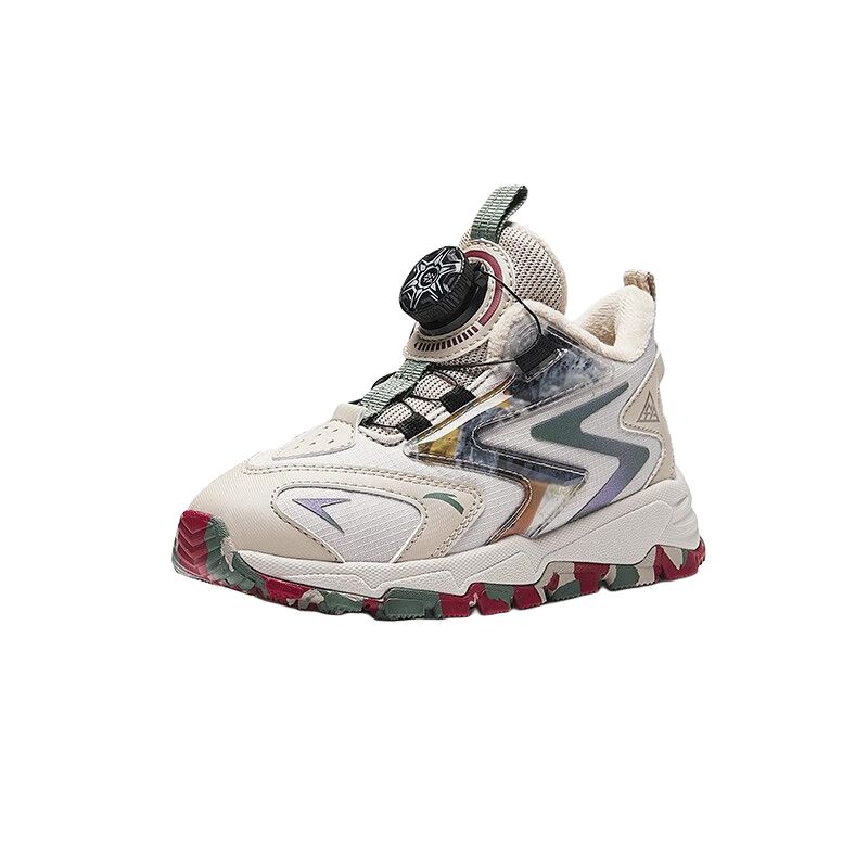 Antakids Summit 20 Cushioning Low top детские повседневные кроссовки gray green для детей 3-7 лет — фото 4