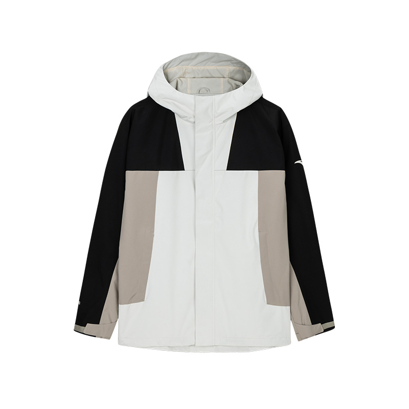 

ANTA SUPERSTORE Ветровка мужская ветрозащитная, Fish Belly White