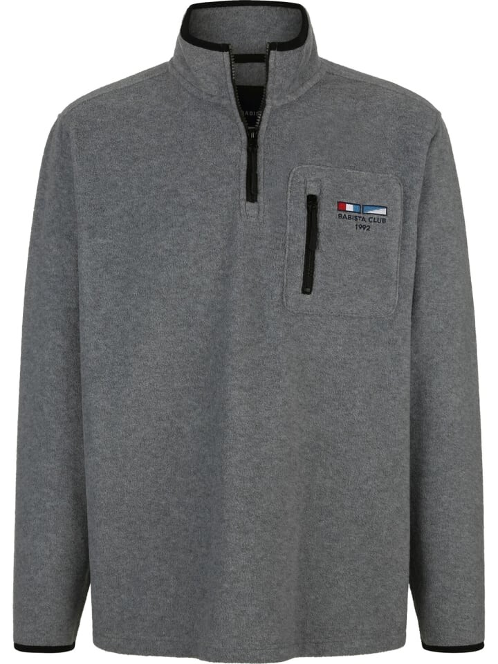 

Флисовый пуловер BABISTA Sweatshirt LUCIVENTRO, серый