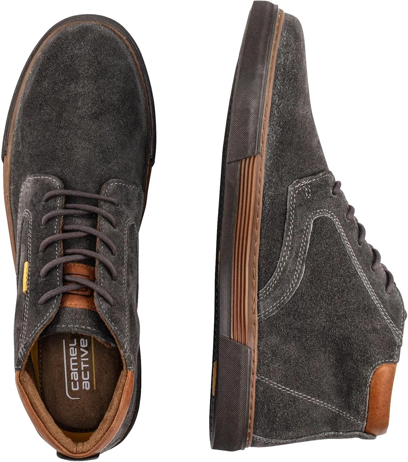 Мужские кожаные кроссовки Camel Active Blake High