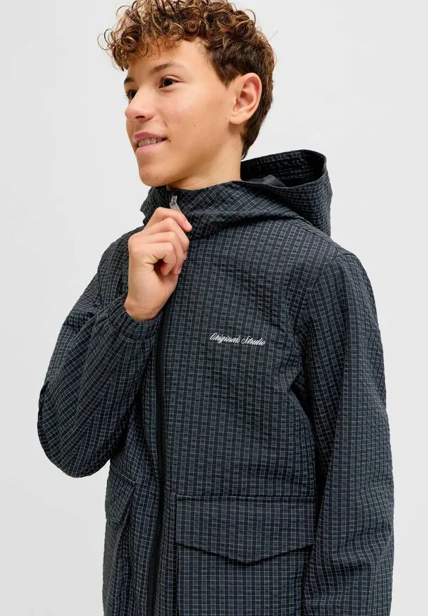 Легкая куртка для юниоров Jack & Jones Junior, Asphalt — фото 4
