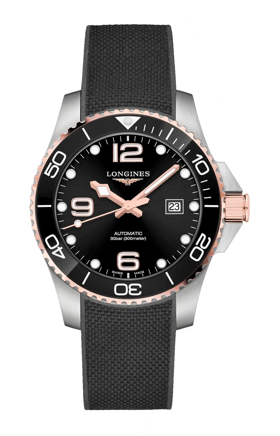 ГИДРОКОНКВЕСТ - L3.782.3.58.9 LONGINES, золотой