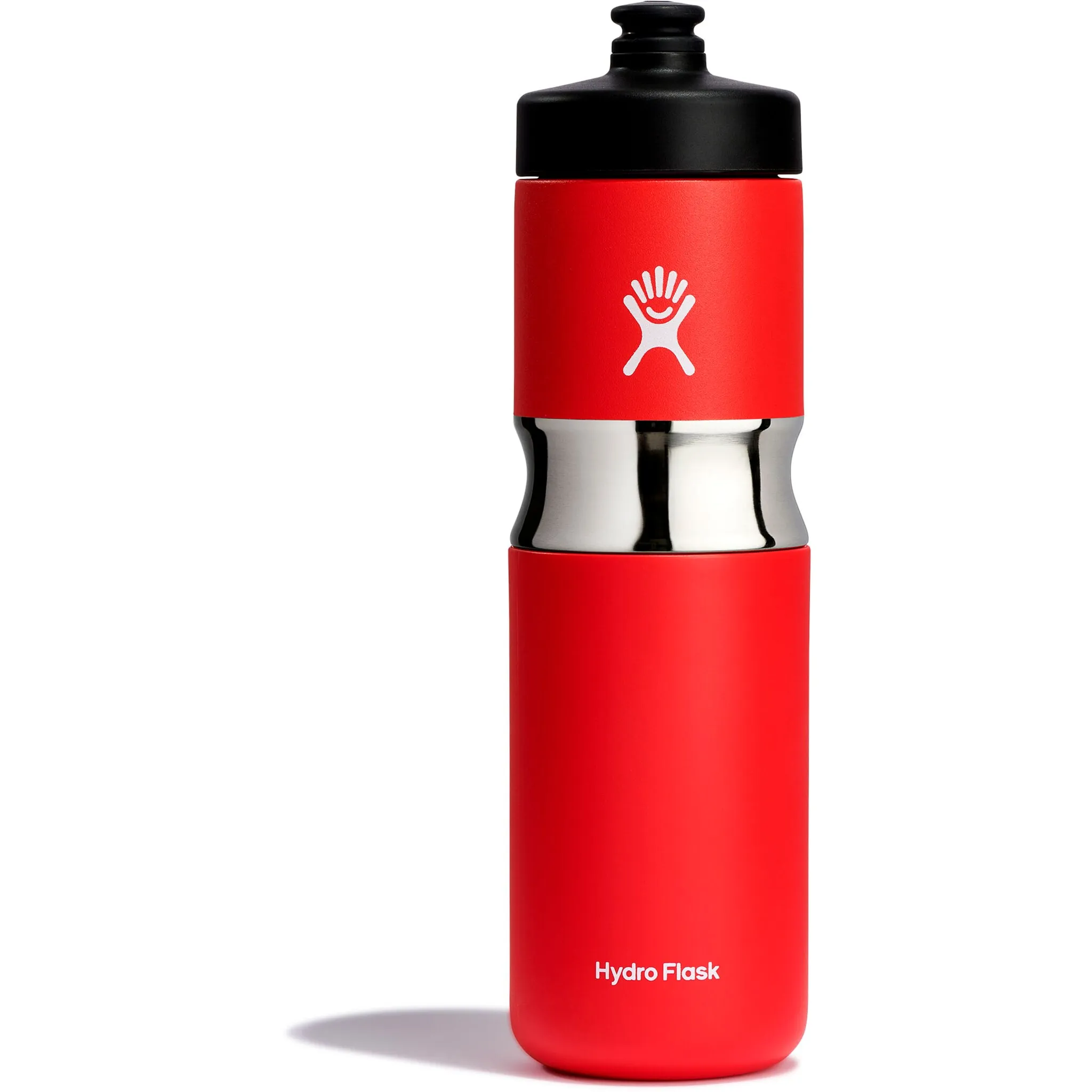 

Бутылка для питья Hydro Flask «широкая вставка. Спортивная бутылочка", вакуумная изоляция TempShield, 600 мл, цвет Goji