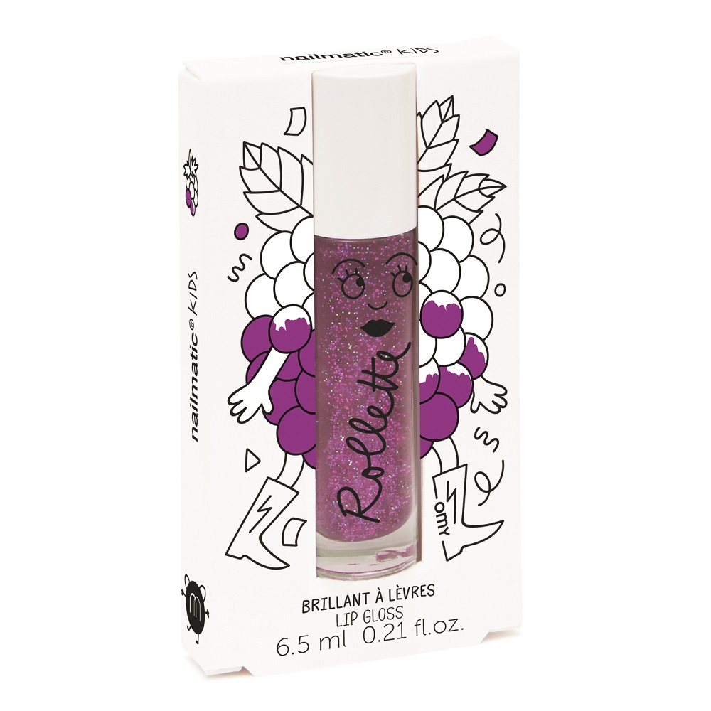 

Блеск для губ для детей blackberry lip gloss Nailmatic Kids, 6.5 мл