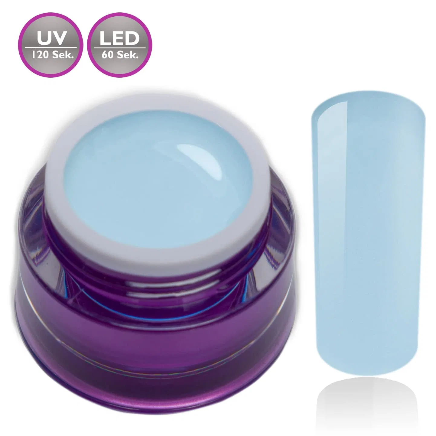 Набор цветных гель-лаков «Pastel Skylight» с блестками от RM Beautynails Rm Beautynails — фото 2