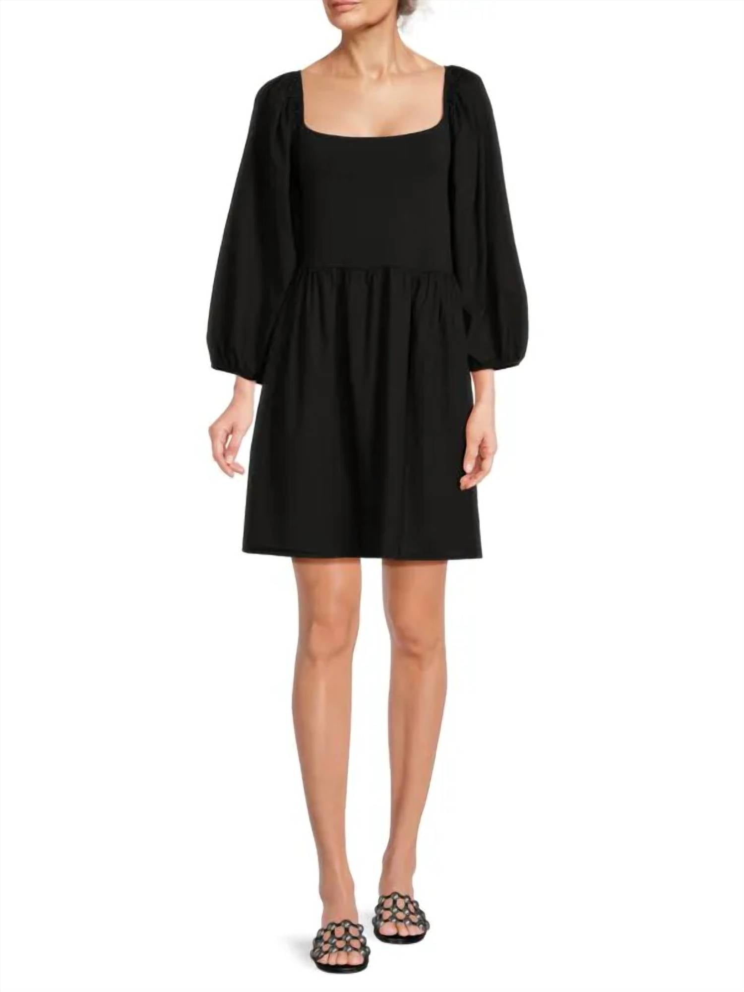 

Платье Heddie в цвете «угольно-черный» Nation LTD