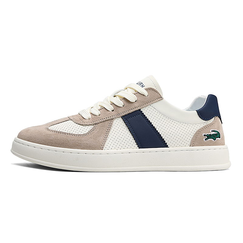 

Нескользящие износостойкие низкие мужские кроссовки BOLE, Beige Green