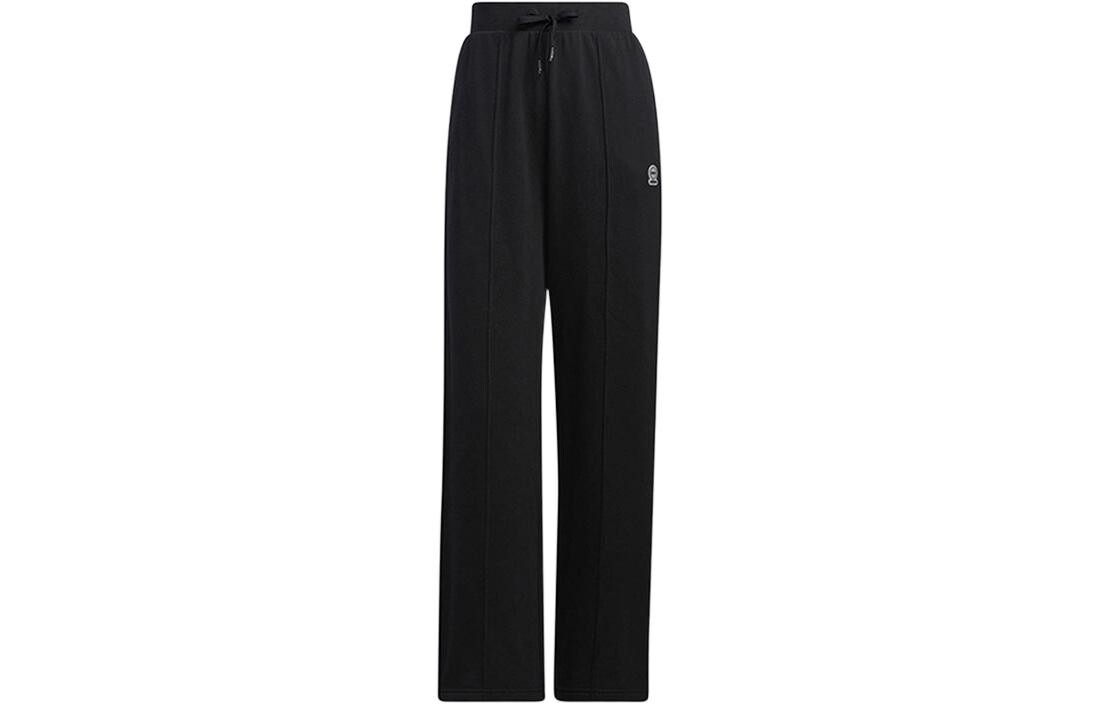 

Трикотажные спортивные штаны женские черные Adidas Neo