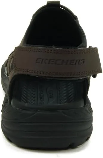 Мужские сандалии SKECHERS, коричневый — фото 4