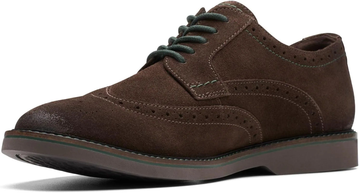Туфли Clarks Mens Atticus Lt Limit, темно-коричневый — фото 2