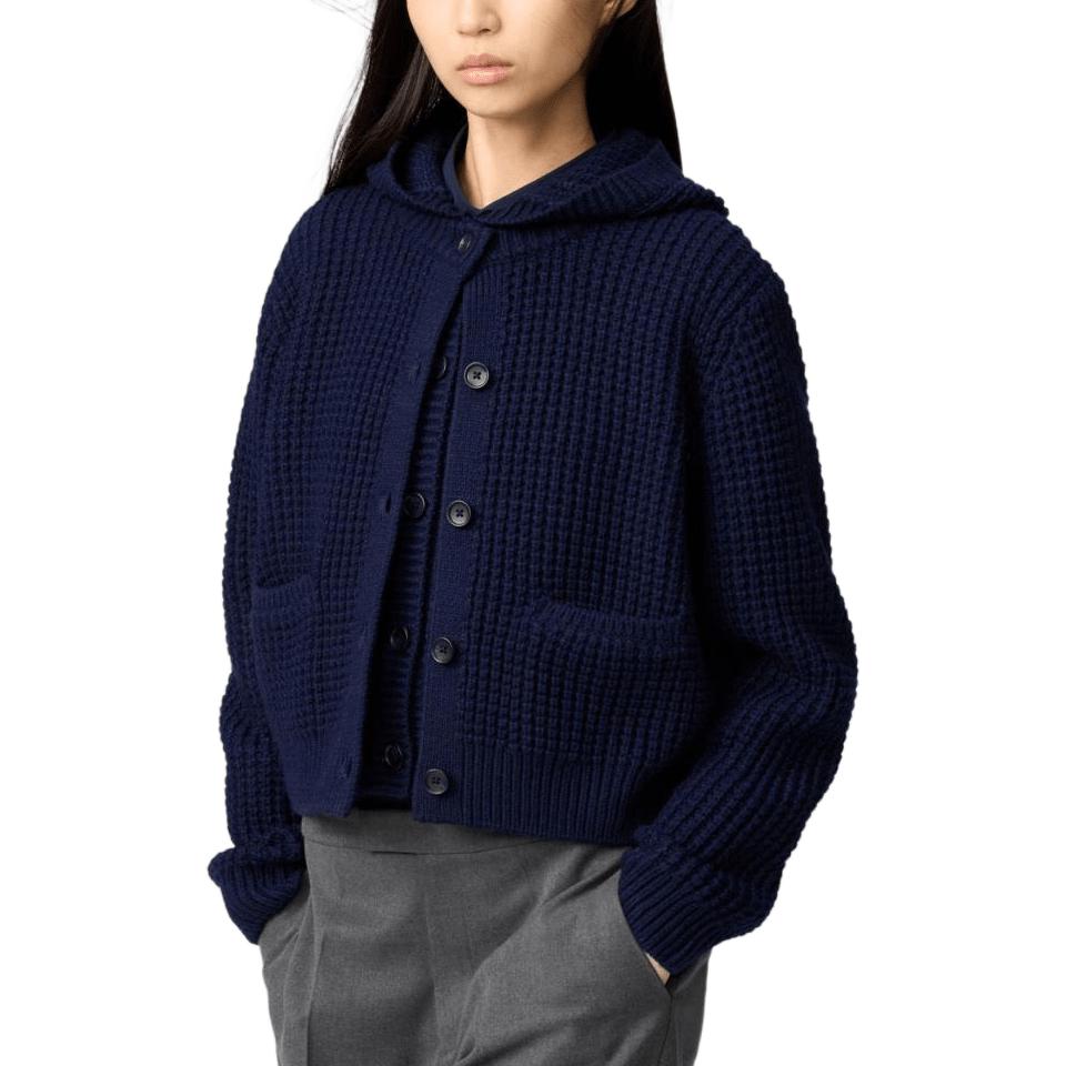 

Свитер Clare Waight Keller C Collection FW25 женский UNIQLO, синий