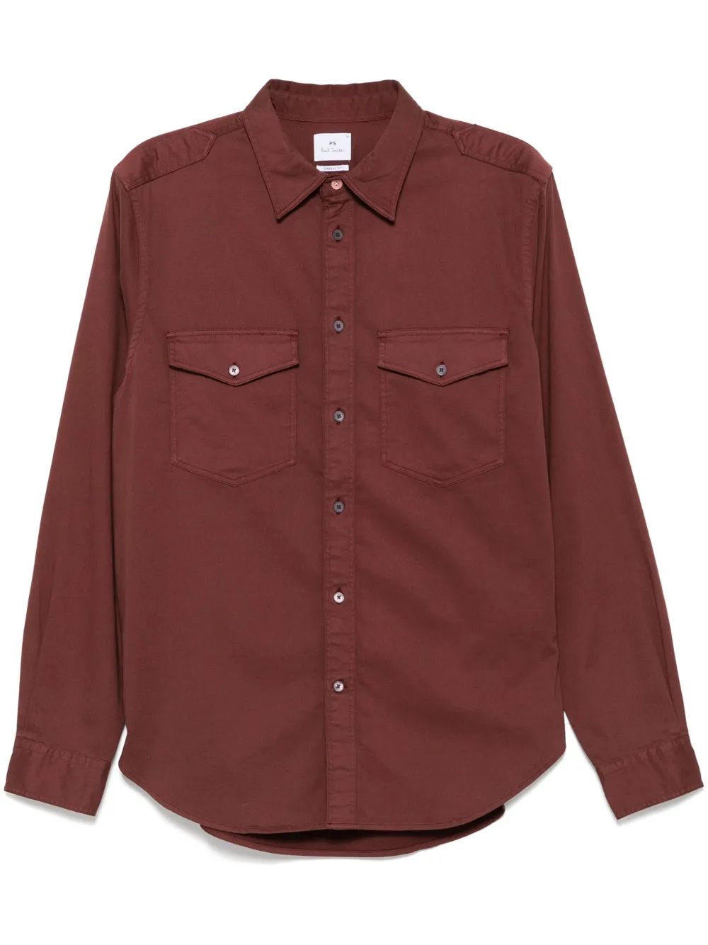 

Рубашка с классическим воротником PS Paul Smith, красный