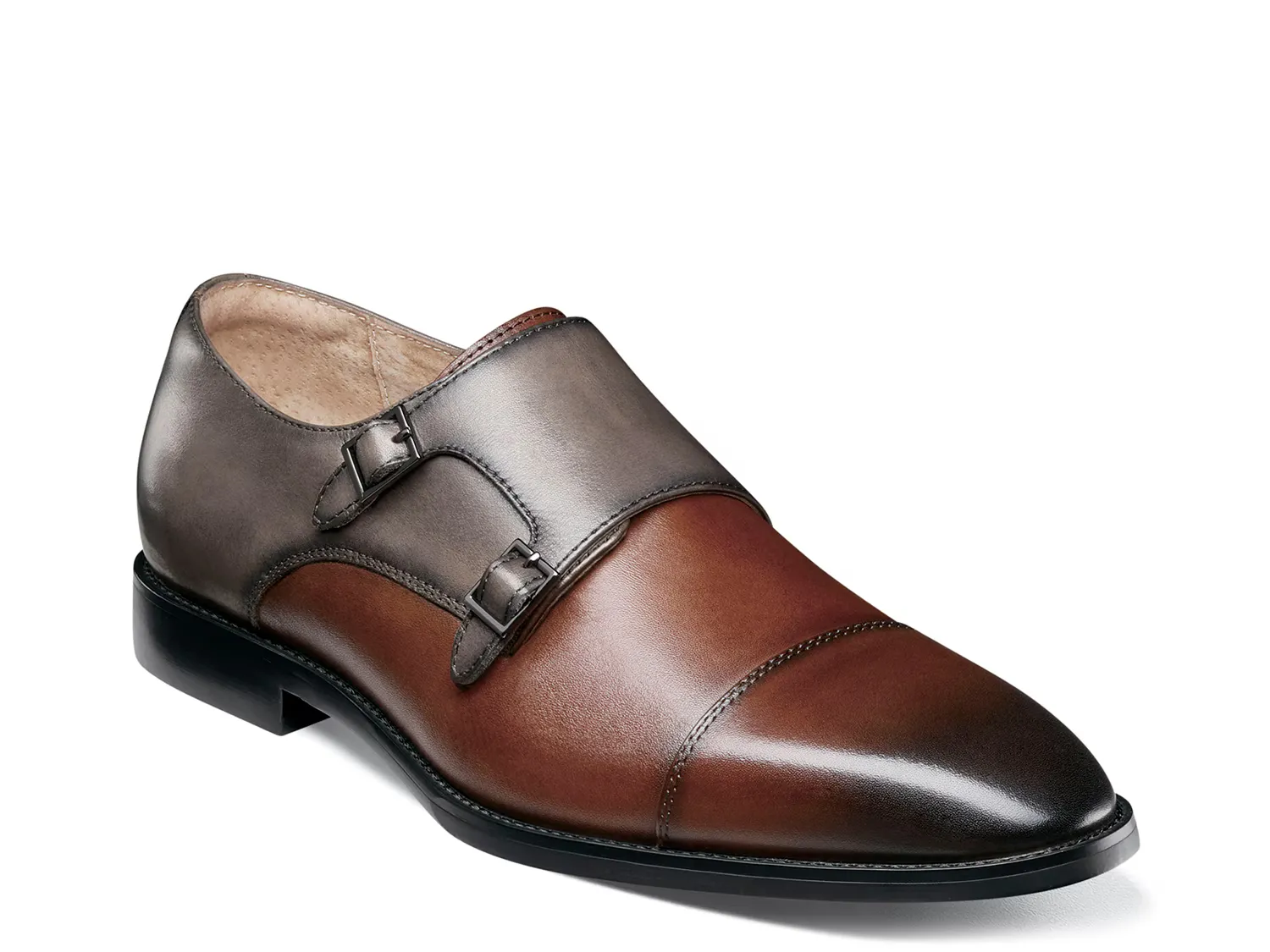 

Слипоны Raythorne Monk Strap Slip-On Stacy Adams, цвет cognac_stone