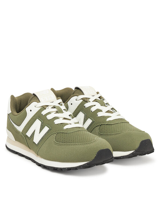 Кроссовки GC574GCE New Balance, зеленый — фото 2