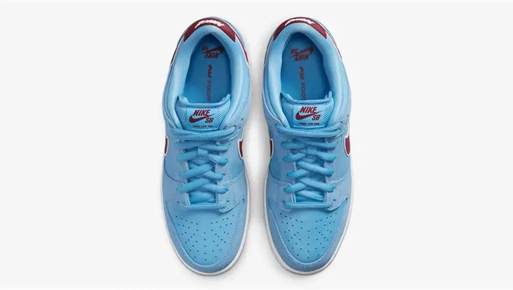 Nike Sb Dunk Low Medicom Toy - Be@Rbrick Mens Cz5127 001 - Size, бордовый — фото 3
