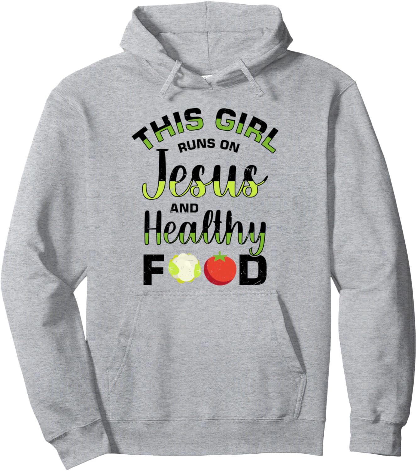 

Толстовка с надписью «Веганская/вегетарианская диета, диетолог, здоровое питание» Healthy Gifts, серый