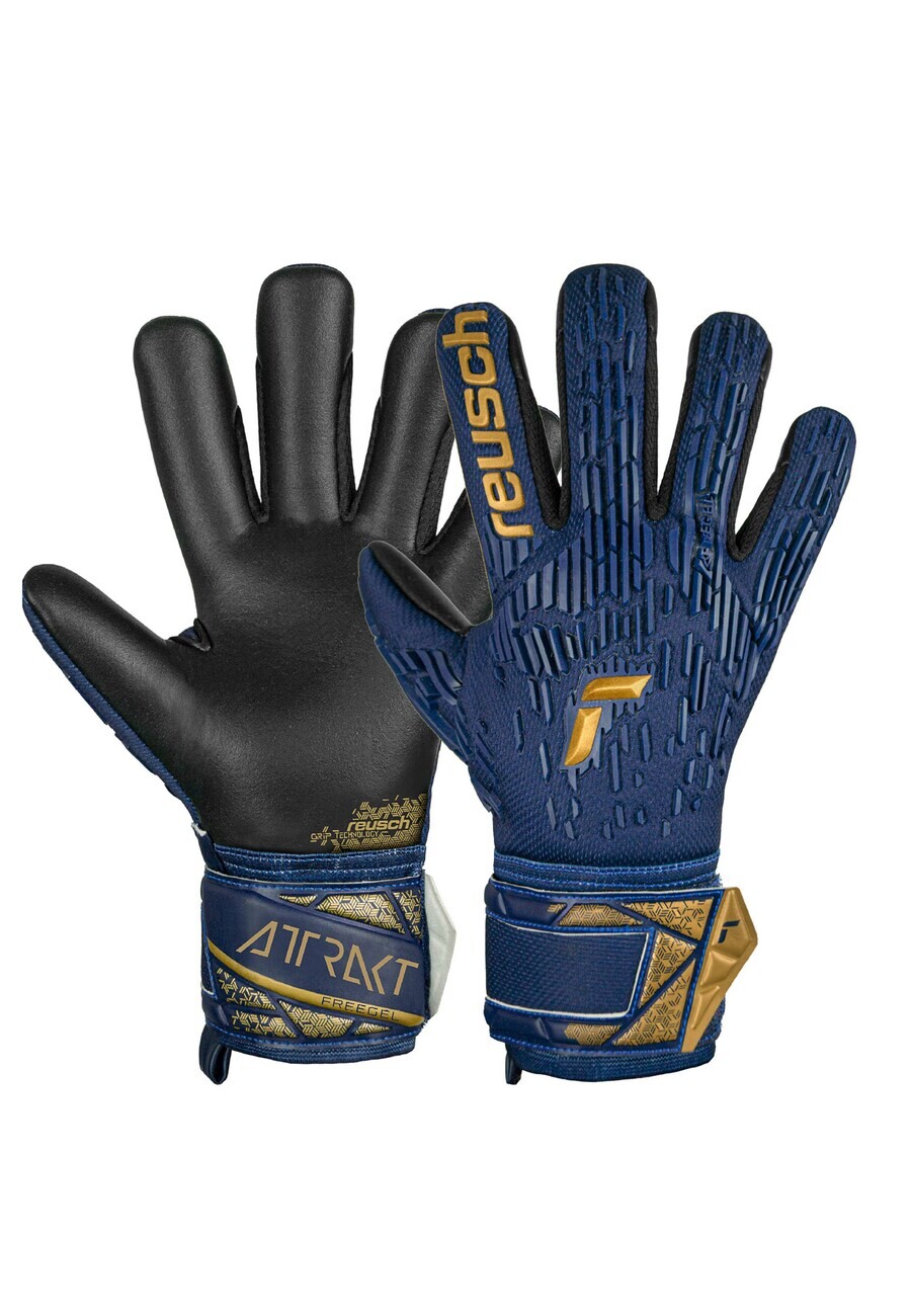

Спортивные перчатки Reusch ATTRAKT FREEGEL, синий/золотой/черный