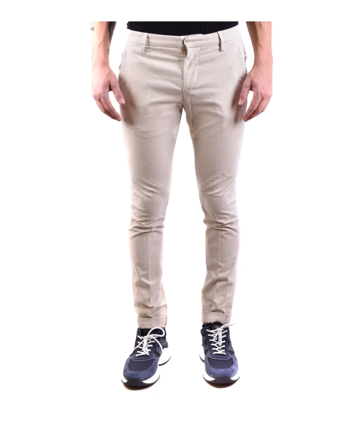 

Хлопковые брюки песочного цвета, итальянского производства. Dondup, бежевый