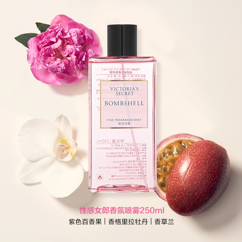 Ароматический спрей Sexy Lady Light Floral Fruity с цветочно-фруктовым аккордом, легкий парфюм, 250 мл Victoria's Secret — фото 2