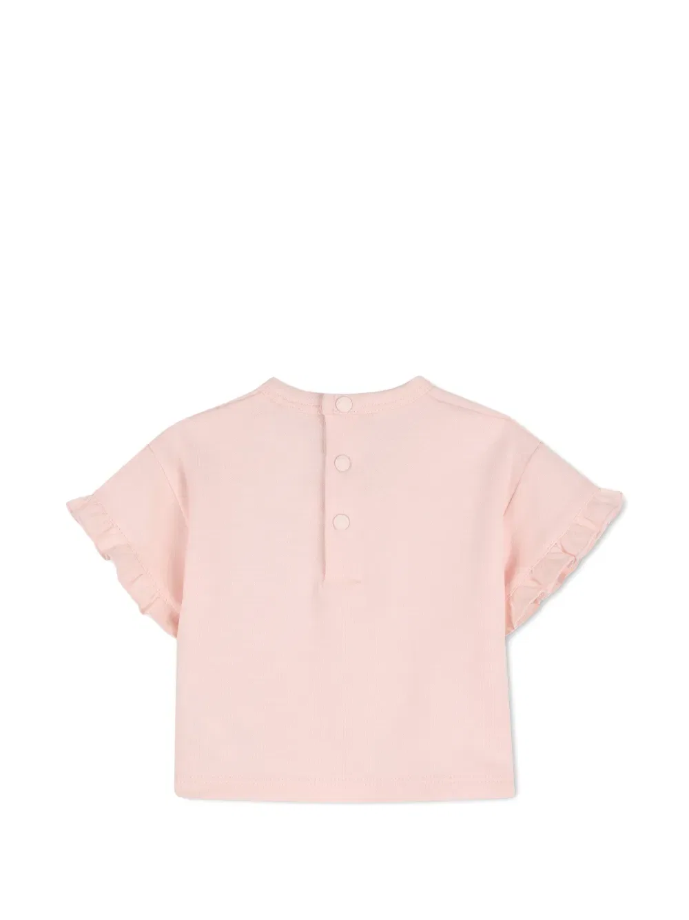 Комплект брюк с оборками на рукавах (три штуки) Kenzo Kids, розовый — фото 4