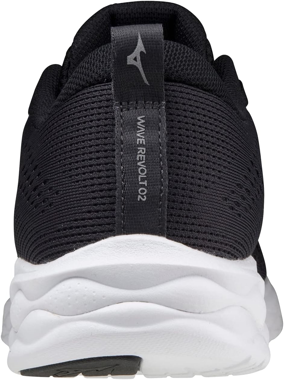 Мужские кроссовки для тренинга Mizuno Wave Revolt 2, черно-белый — фото 3