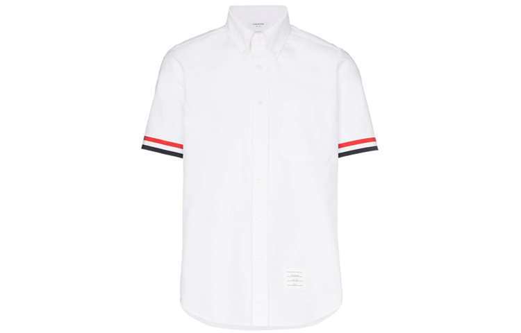 

Футболка мужская белая THOM BROWNE