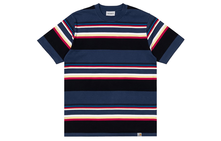 

Carhartt WIP Футболка мужская синяя, Синий, Carhartt WIP Футболка мужская синяя