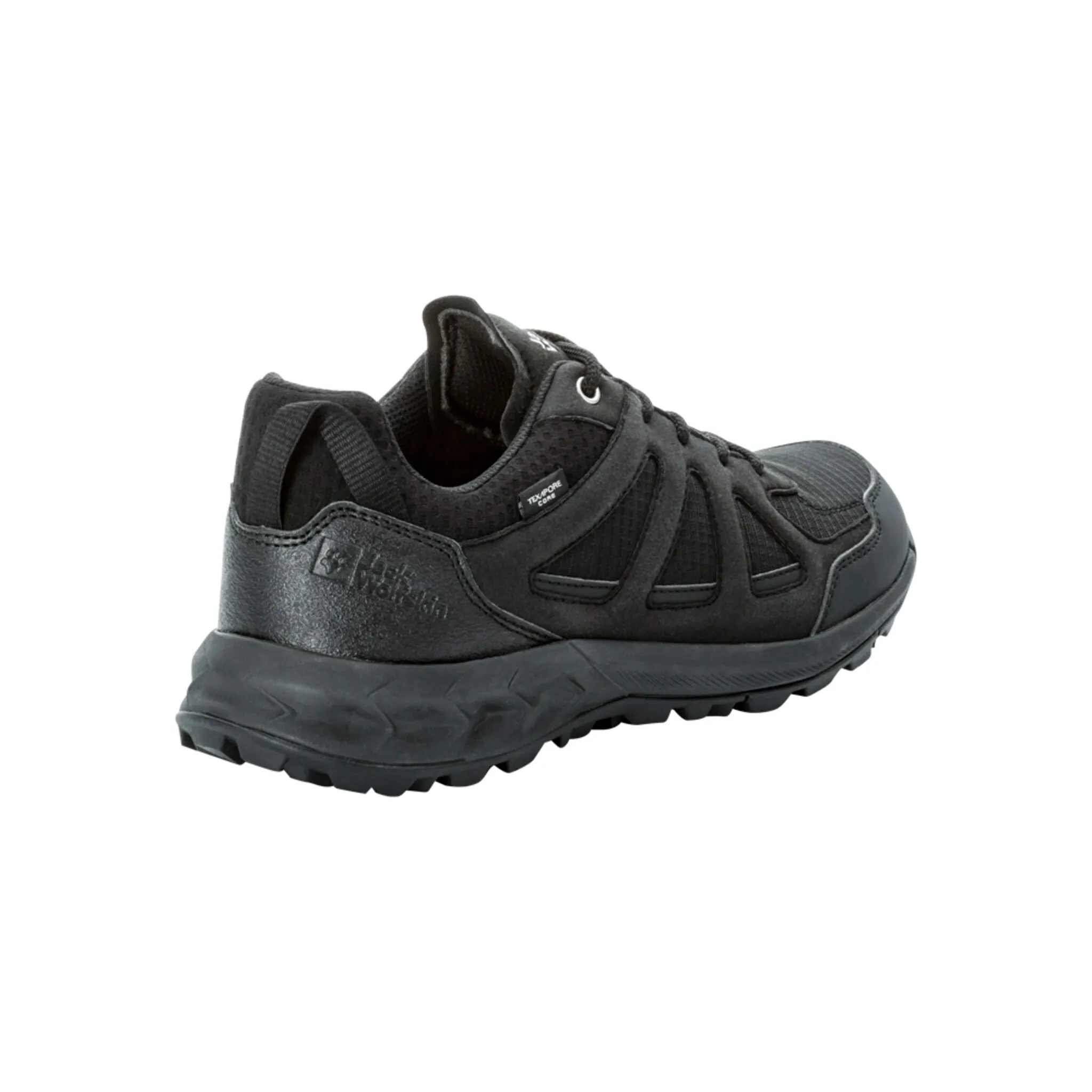 Кроссовки Jack Wolfskin "WOODLAND 2 TEXAPORE LOW W", черный — фото 4