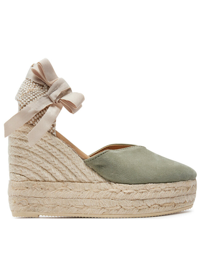 

Эспадрильи Manebi Hamptons Heart-Shaped Wedge Espadrilles W 0.1, зеленый