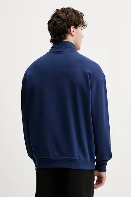 Худи свободный крой Tommy Hilfiger, синий — фото 3