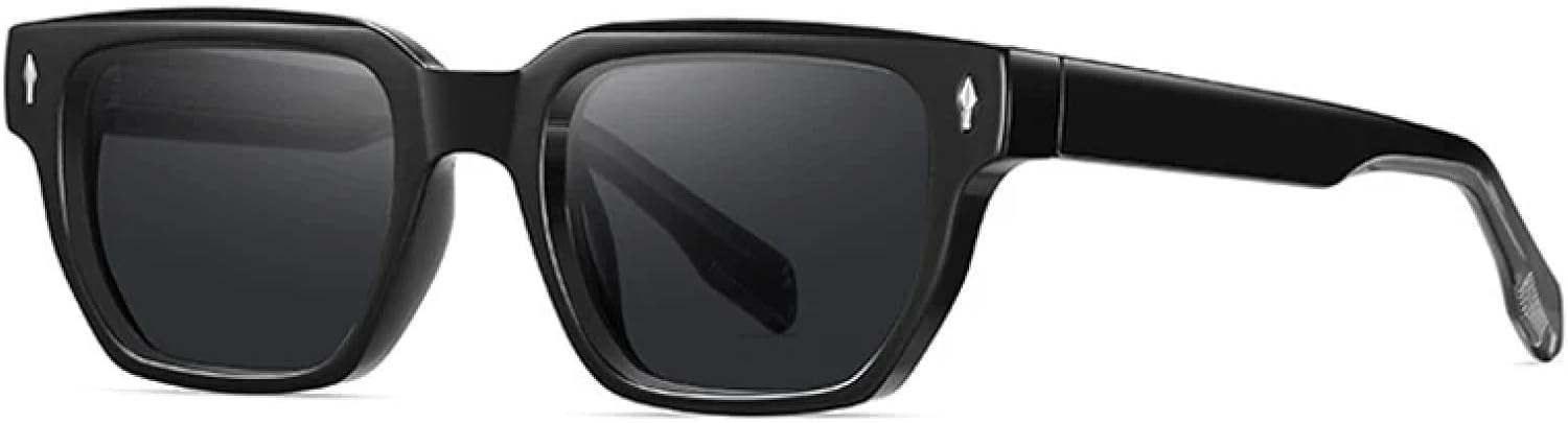 

Мужские солнцезащитные очки с прозрачными градиентными линзами и защитой от УФ-излучения UV400; женские солнцезащитные очки с заклепками в форме «кошачьего глаза» DSVIGF, Black Grey