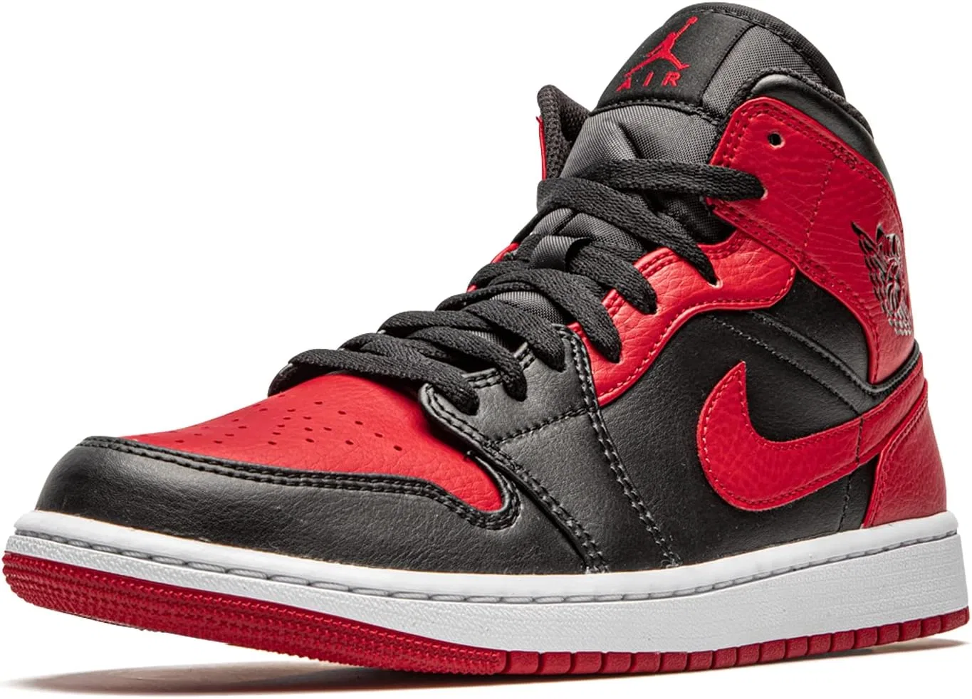 Кроссовки Jordan men, Black Red White — фото 4