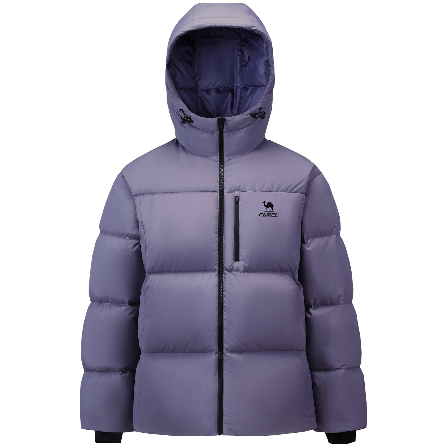 

Пуховик Unisex Hooded Thickened CAMEL, dawn sleeve фиолетовый