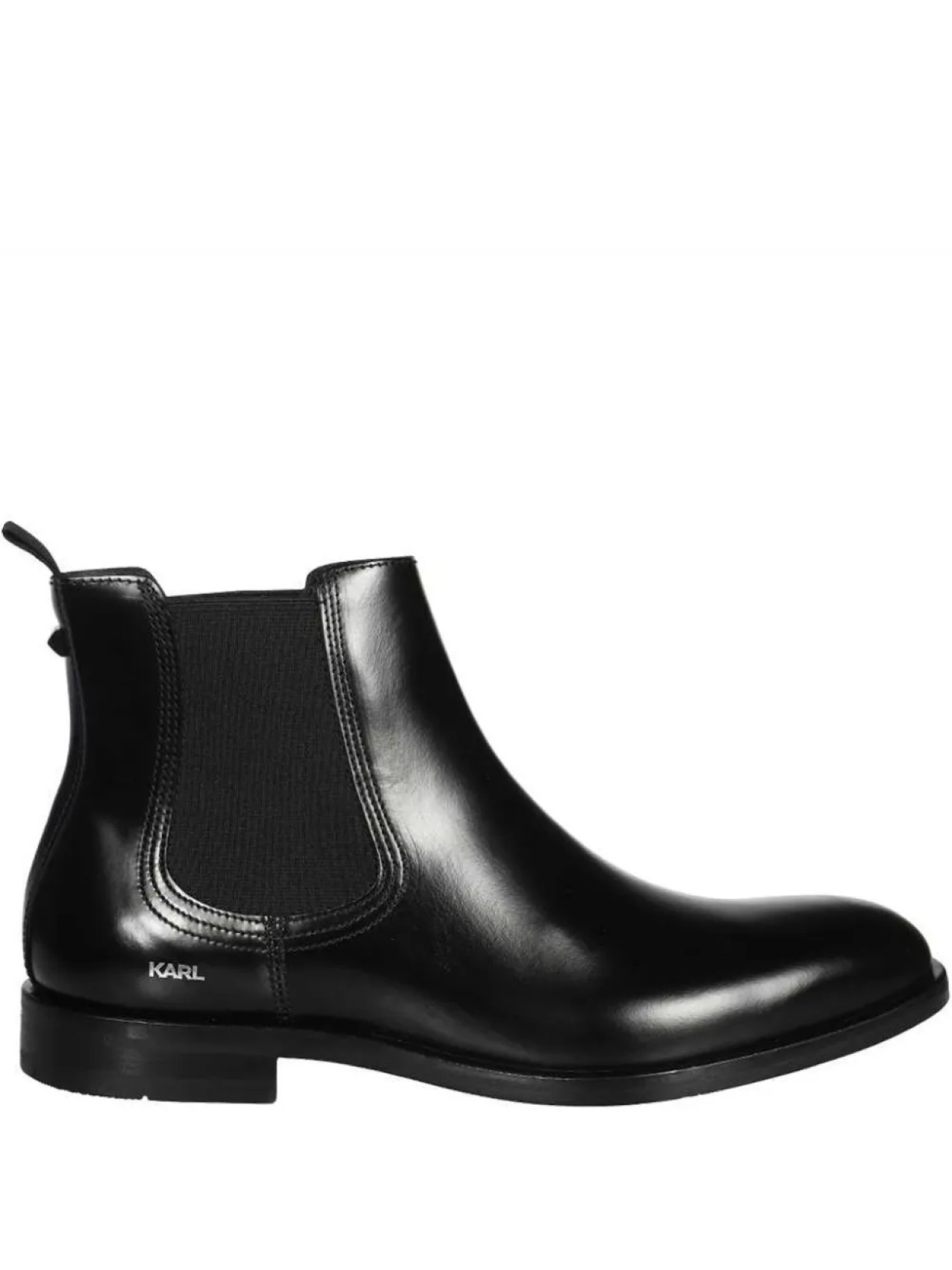 

Кожаные ботильоны Karl Lagerfeld, черный