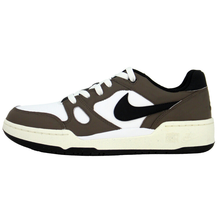 

Кроссовки Nike Full Force Skateboarding Shoes Men Low-top White, цвет Coffee