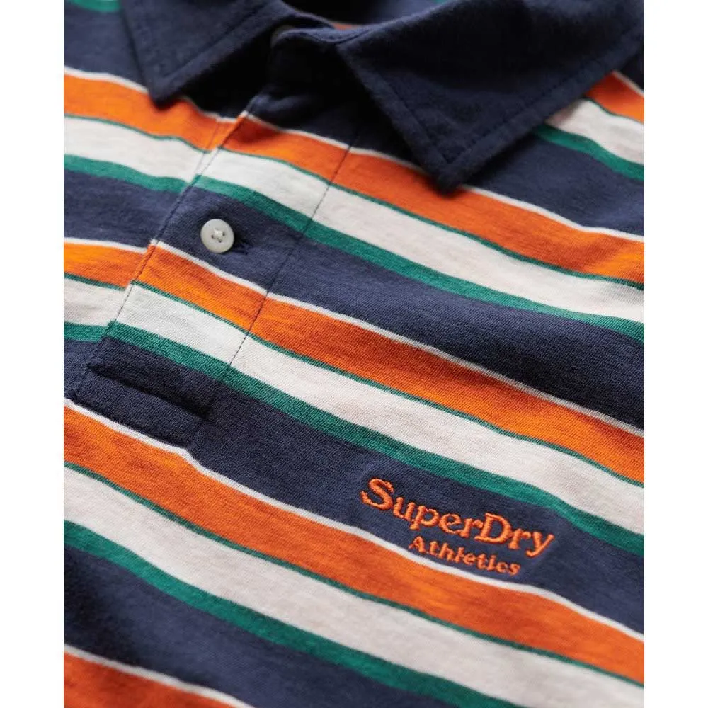 Поло с коротким рукавом Superdry Lightweight Stripe, разноцветный — фото 2