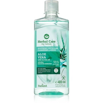 

Успокаивающая мицеллярная вода с алоэ вера - 400 мл Farmona Herbal Care