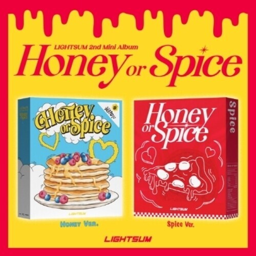 

CD диск Lightsum: Honey Or Spice - inc. 64pg Booklet, 28pg Mini-Photobook, Lyric Paper, Photocard, Folding Photocard + Frame, 3 Graphic Stickers, Portrait Sticker + Mini-Poster